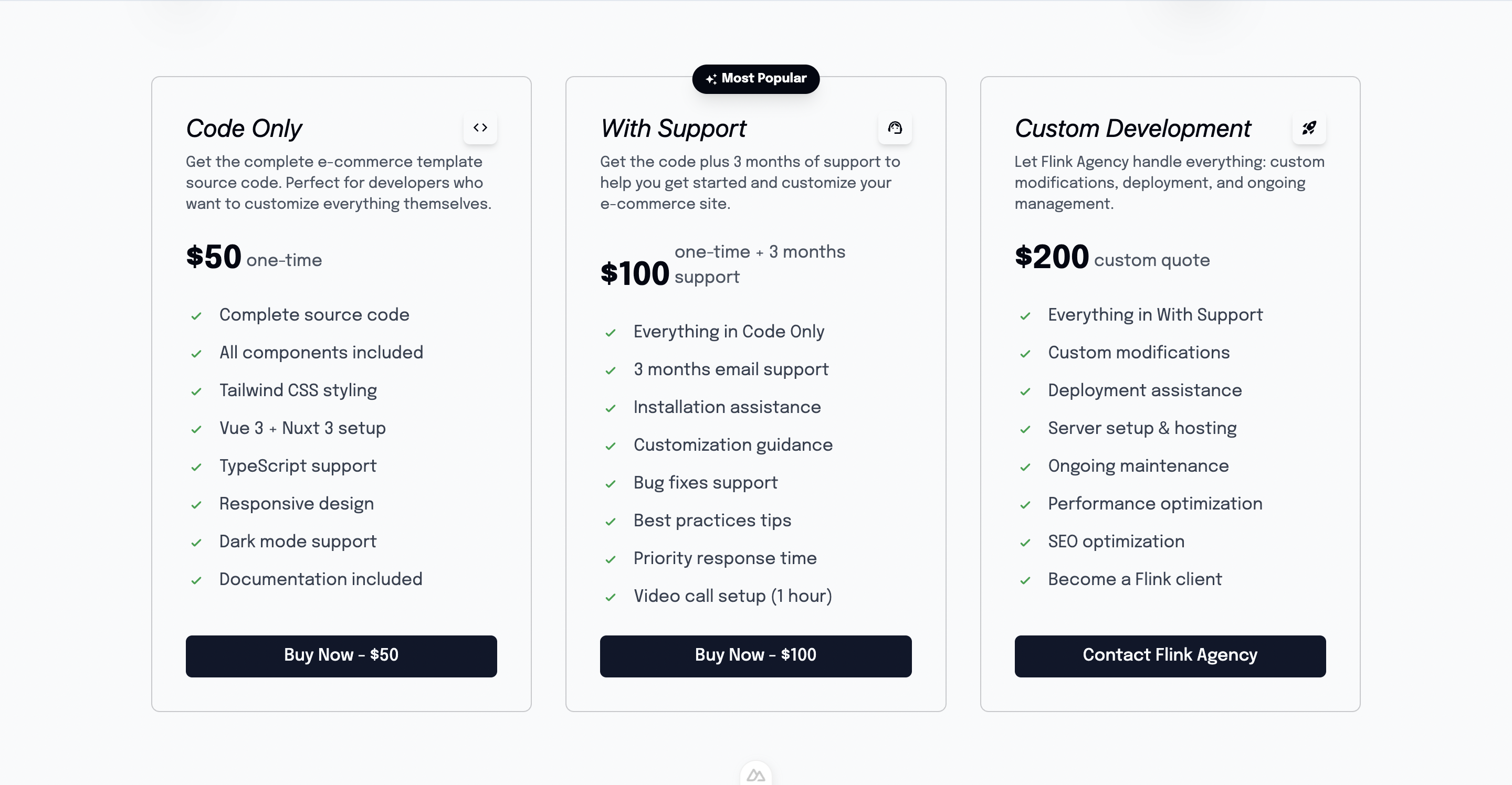 Pricing Component Preview